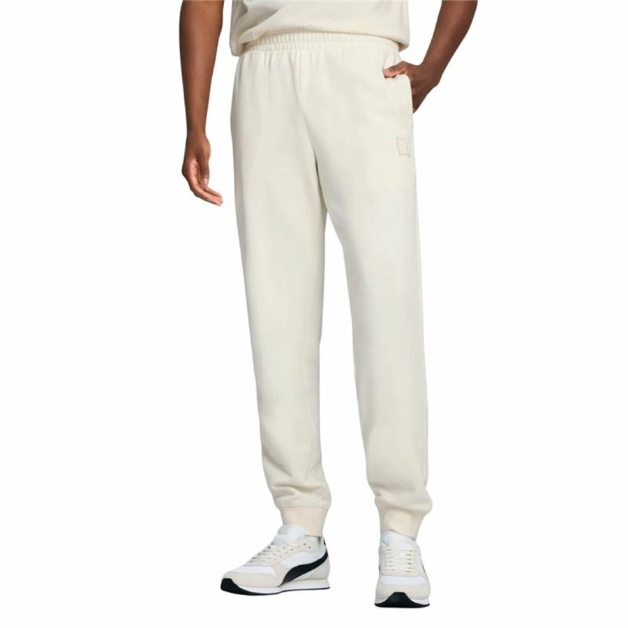 Bukser Puma Essentials Elevated TR Hvid Natur #3