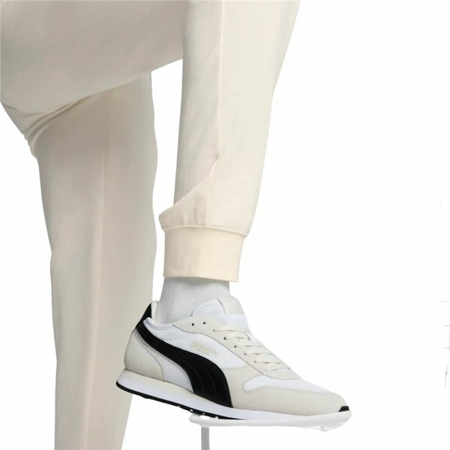 Bukser Puma Essentials Elevated TR Hvid Natur #5