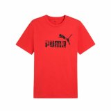 Kort�rmet T-shirt til M�nd Puma Graphics R�d #1
