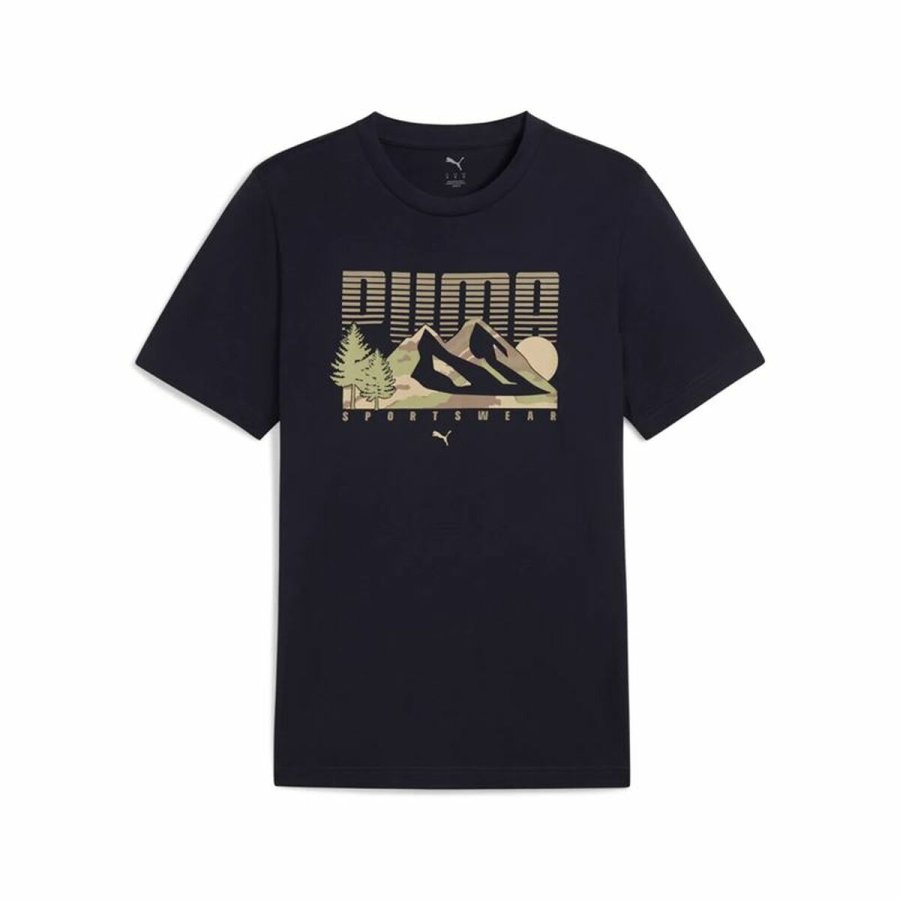 Kort�rmet T-shirt til M�nd Puma Graphics Mountain Tee #1