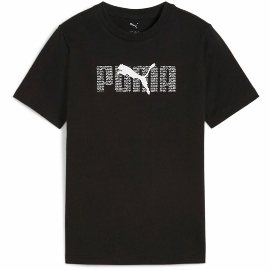 Brne Kortrmet T-shirt Puma Essentials Logo Lab Tee B #1