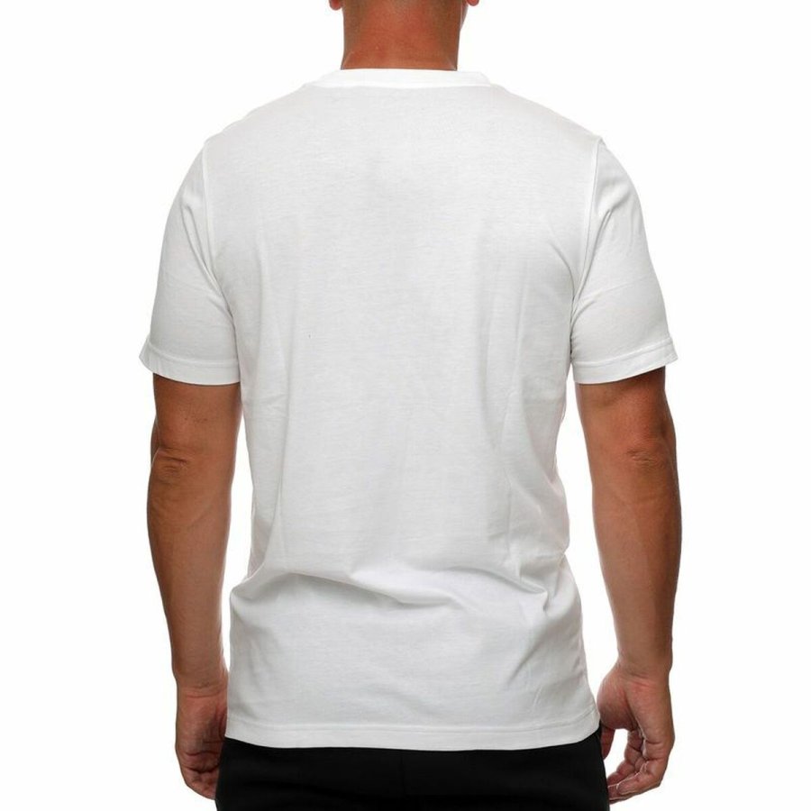 Kort�rmet T-shirt til M�nd Puma Grpahics Execution Hvid #4