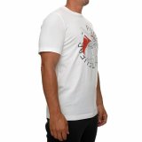 Kort�rmet T-shirt til M�nd Puma Grpahics Execution Hvid #3