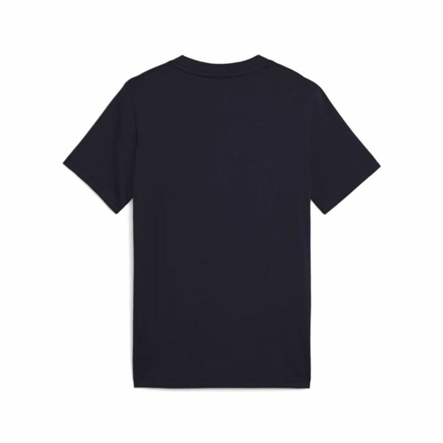 B�rne Kort�rmet T-shirt Puma Essentials Cat Marinebl� #2