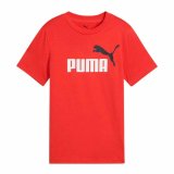 B�rne Kort�rmet T-shirt Puma Essentials R�d #1