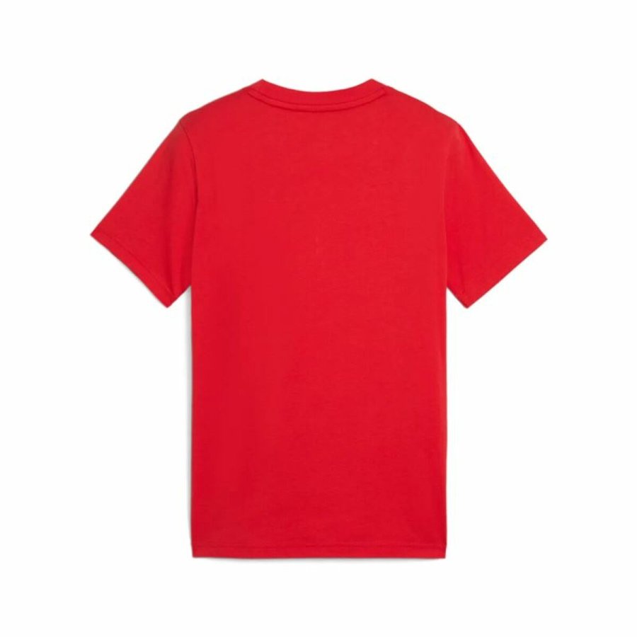 B�rne Kort�rmet T-shirt Puma Essentials Cat R�d #2