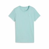Kort�rmet T-shirt til Kvinder Puma Essentials  Bl� Himmelbl� #1
