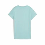 Kort�rmet T-shirt til Kvinder Puma Essentials  Bl� Himmelbl� #2