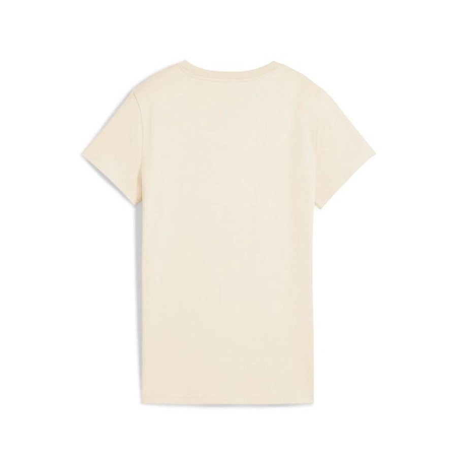 Kort�rmet T-shirt til Kvinder Puma Essentials Elevated Beige #2