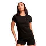 Kort�rmet T-shirt til Kvinder Puma Essentials Elevated Sort #3
