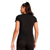 Kort�rmet T-shirt til Kvinder Puma Essentials Elevated Sort #4
