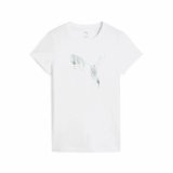 Kort�rmet T-shirt til Kvinder Puma Essentials Hvid #1