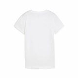 Kort�rmet T-shirt til Kvinder Puma Essentials Hvid #2