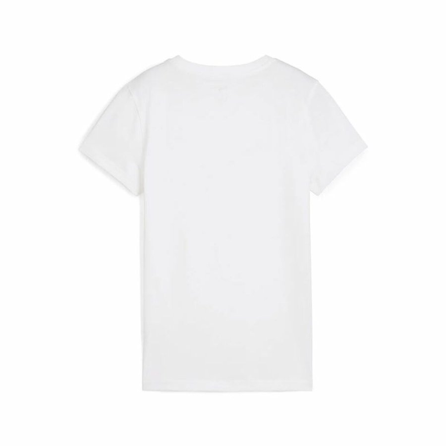 Kort�rmet T-shirt til Kvinder Puma Essentials Hvid #2