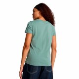 Kort�rmet T-shirt til Kvinder Puma Essentials MetallicGreen Moonetalli #4