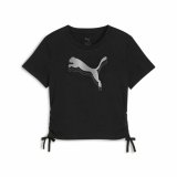 Brne Kortrmet T-shirt Puma Essentials Metallic Knotted #1