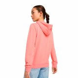 Sweatshirt med htte til piger Puma Puma Essentials Script Pink Koral #5