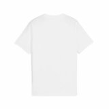 Brne Kortrmet T-shirt Puma Essentials Hvid #2