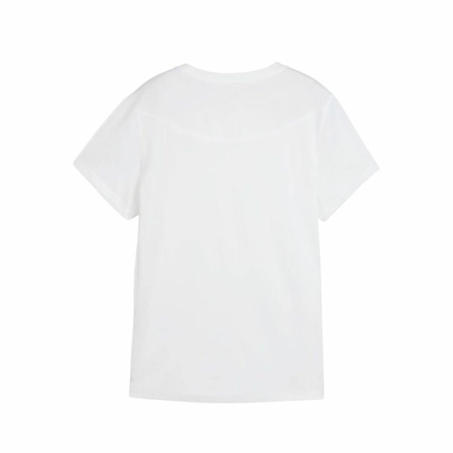 Kort�rmet T-shirt til Kvinder Puma Run Graphic Mesh Hvid #2