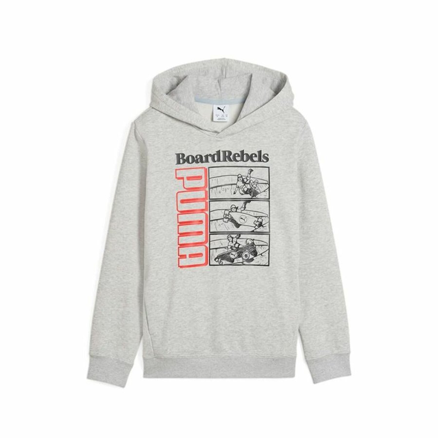 Sweatshirt med htte til piger Puma Mid90S Tr B #1