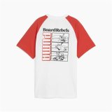 Brne Kortrmet T-shirt Puma Puma Mid90S Graphic Tee Hvid Rd #2