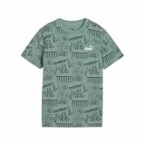 Brne Kortrmet T-shirt Puma Puma Mid90S Aop Tee B Bl Grn #1