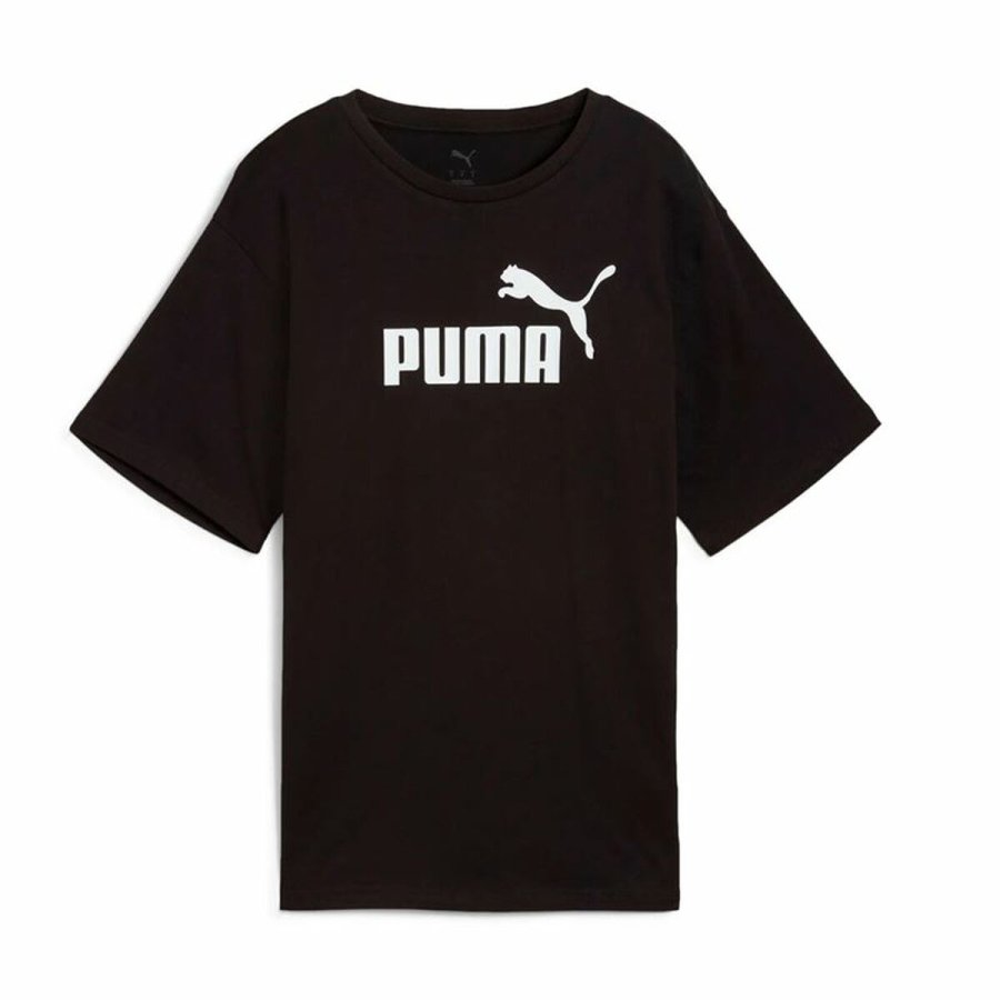 Kort�rmet T-shirt til Kvinder Puma Essentials No. 1 Logo Relax #1