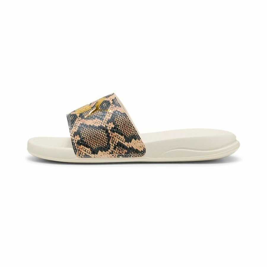 Klipklappere til damer Puma Popcat 20 Snake Chic Beige #2