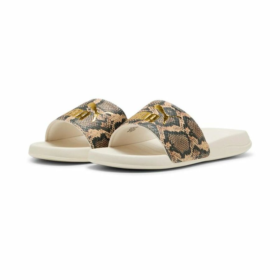 Klipklappere til damer Puma Popcat 20 Snake Chic Beige #4