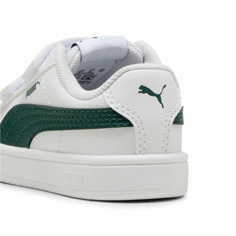 Sportssko til brn Puma Rickie Classic Oliven #5