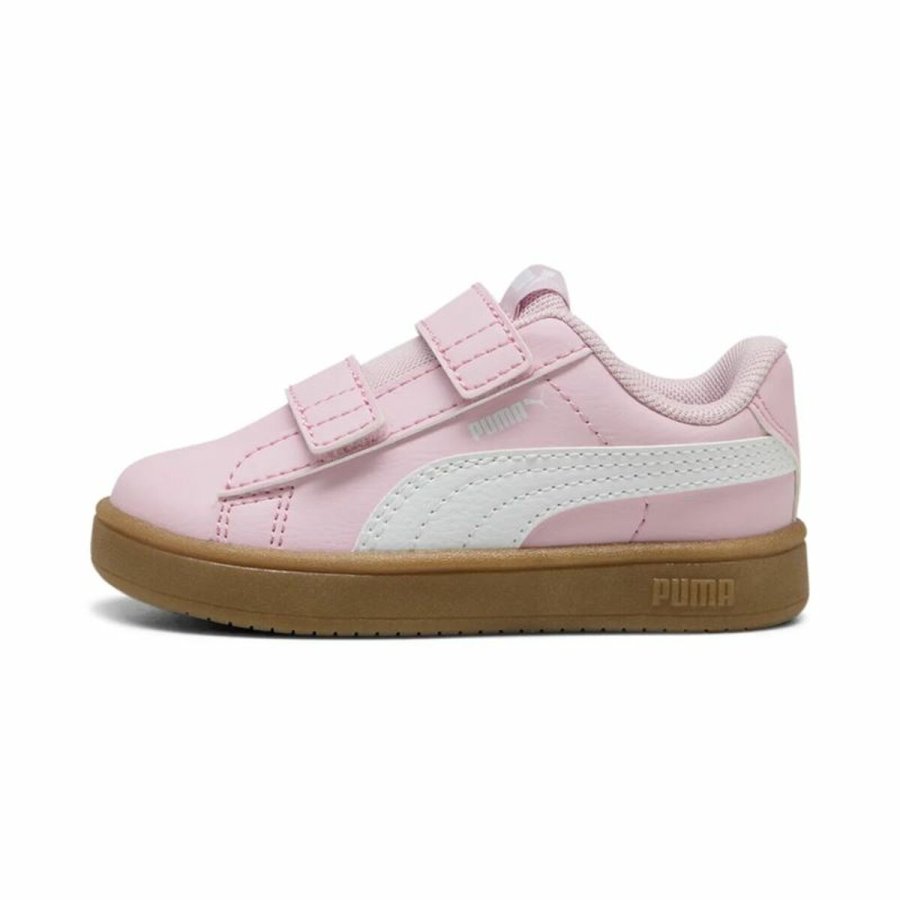 Sportssko til brn Puma Rickie Classic Pink #1