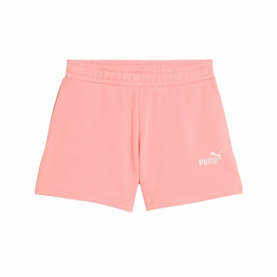 Sport Shorts Puma Essentials Small No. 1 Logo Pink #1