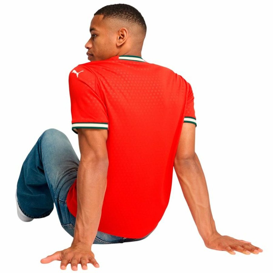 Kortrmet fodboldtrje til mnd Puma Portugal Home Repl Rd #4