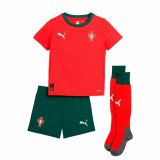 Trningsdragt til brn Puma Portugal Home Minikit Rd #1