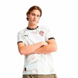 Kortrmet fodboldtrje til mnd Puma Portugal Away Repl Hvid #2