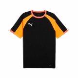 Kortrmet fodboldtrje til mnd Puma Individualliga Sort #1