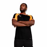 Kortrmet fodboldtrje til mnd Puma Individualliga Sort #3