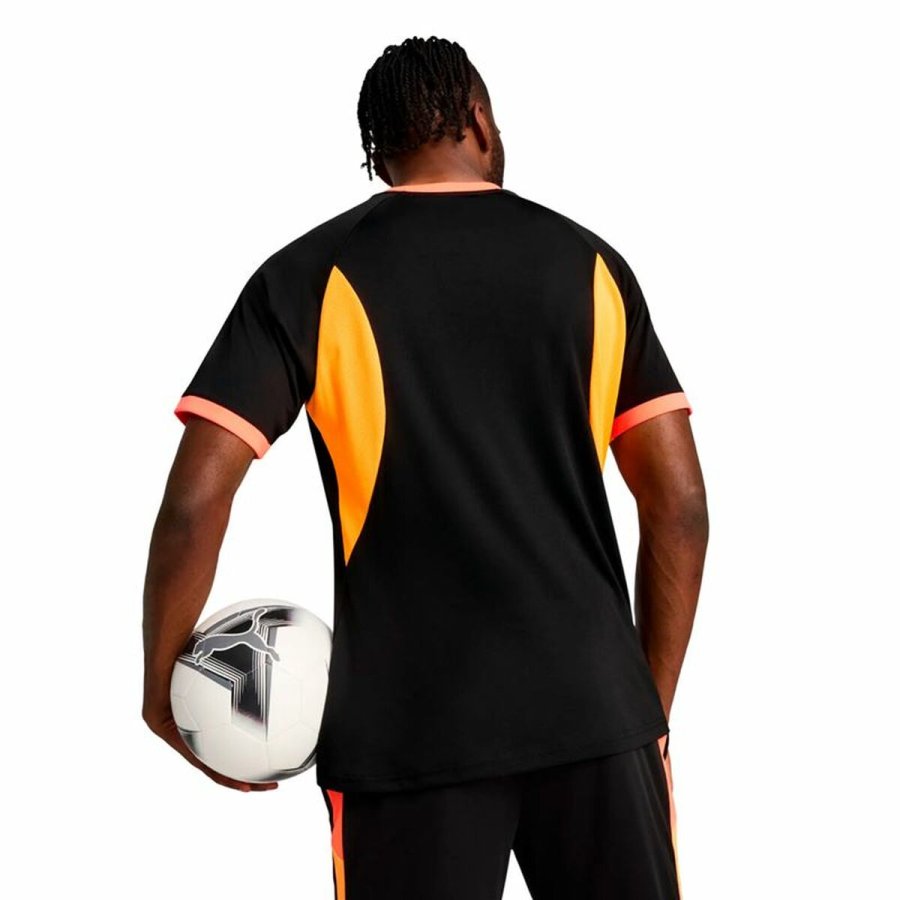 Kortrmet fodboldtrje til mnd Puma Individualliga Sort #4