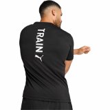Kort�rmet T-shirt til M�nd Puma M Graphics Training Sort #3