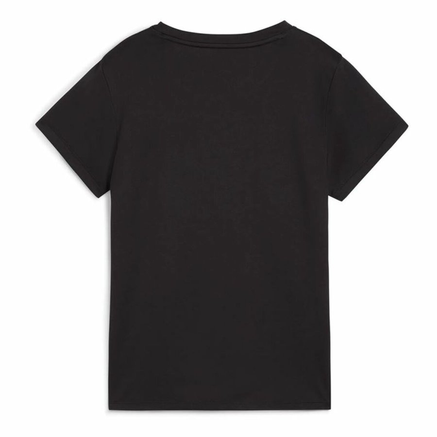 Kort�rmet T-shirt til Kvinder Puma Graphics Sort #2