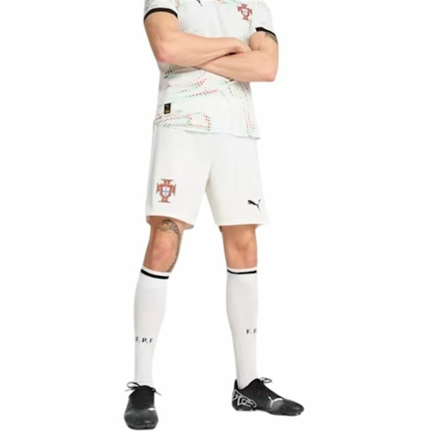 Sport shorts til mnd Puma Portugal Hvid #3