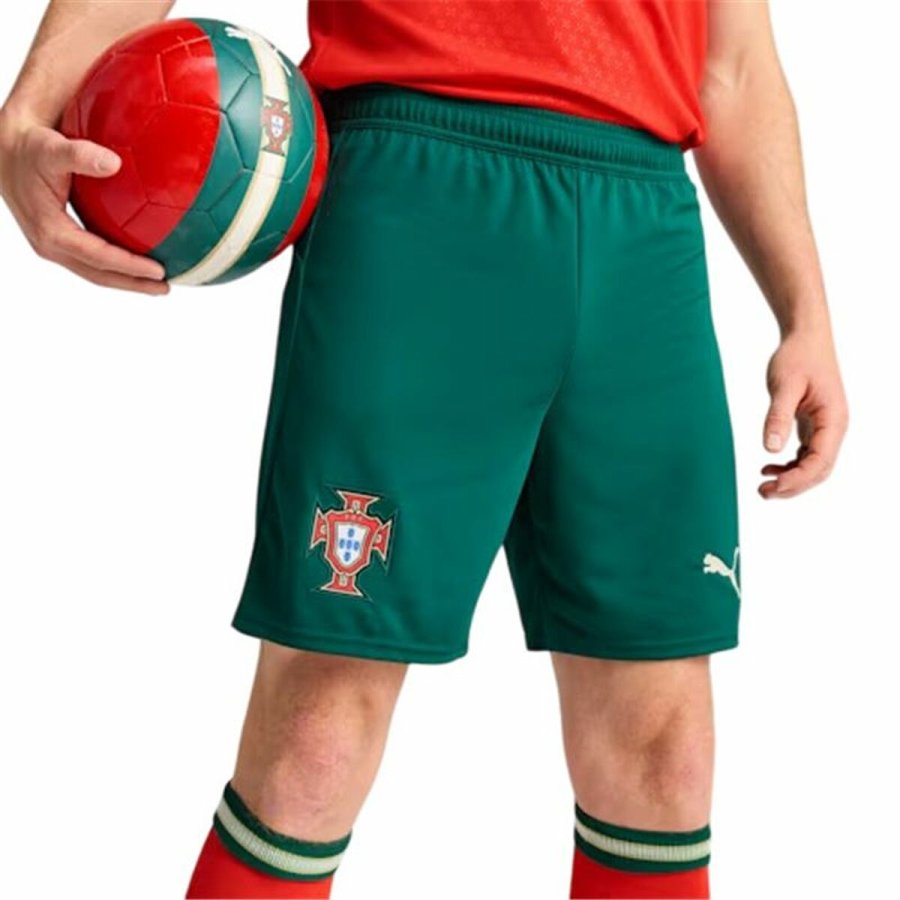 Trningsbukser til fodbold til voksne Puma Portugal Grn Oliven Mnd #1