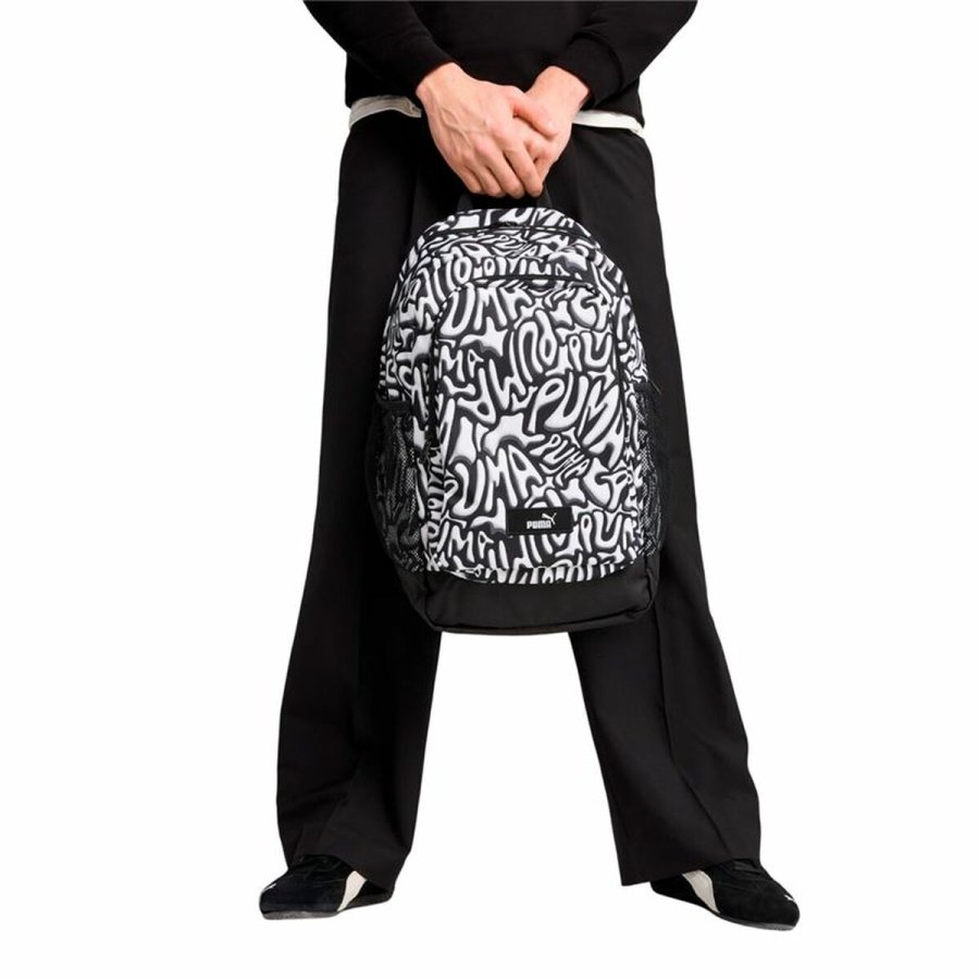 Sportsrygsk Puma Academy Aop Bac Hvid Sort #3