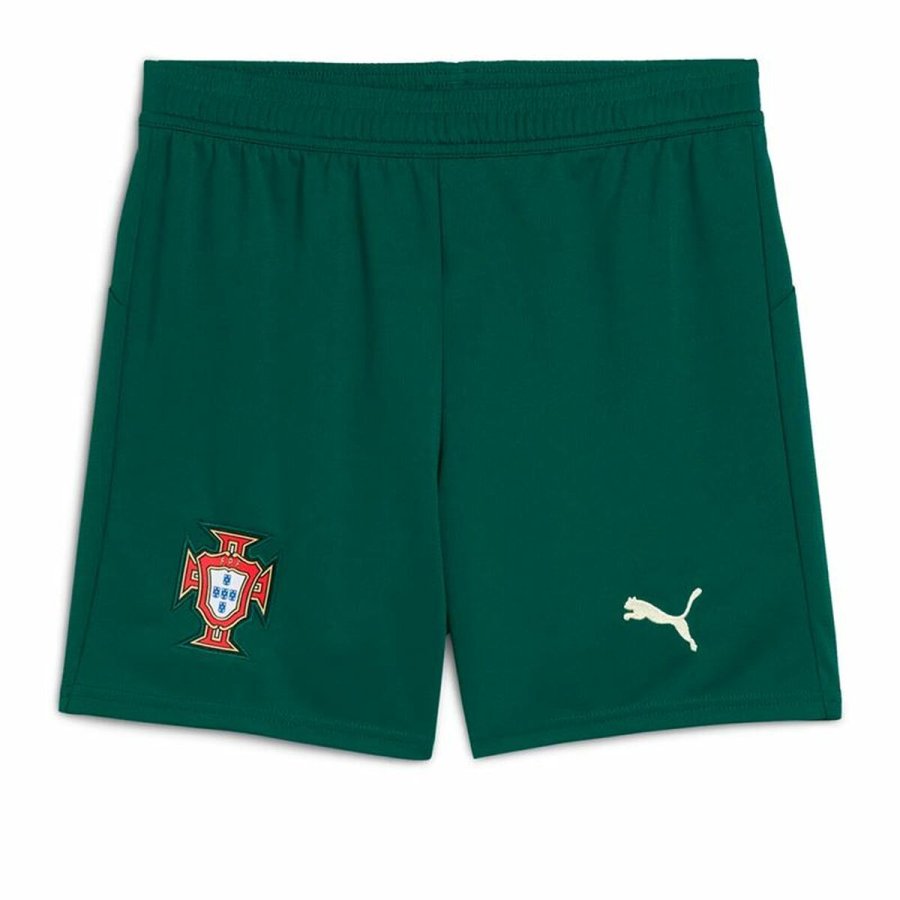 Sport shorts til brn Puma Portugal Grn Oliven #1