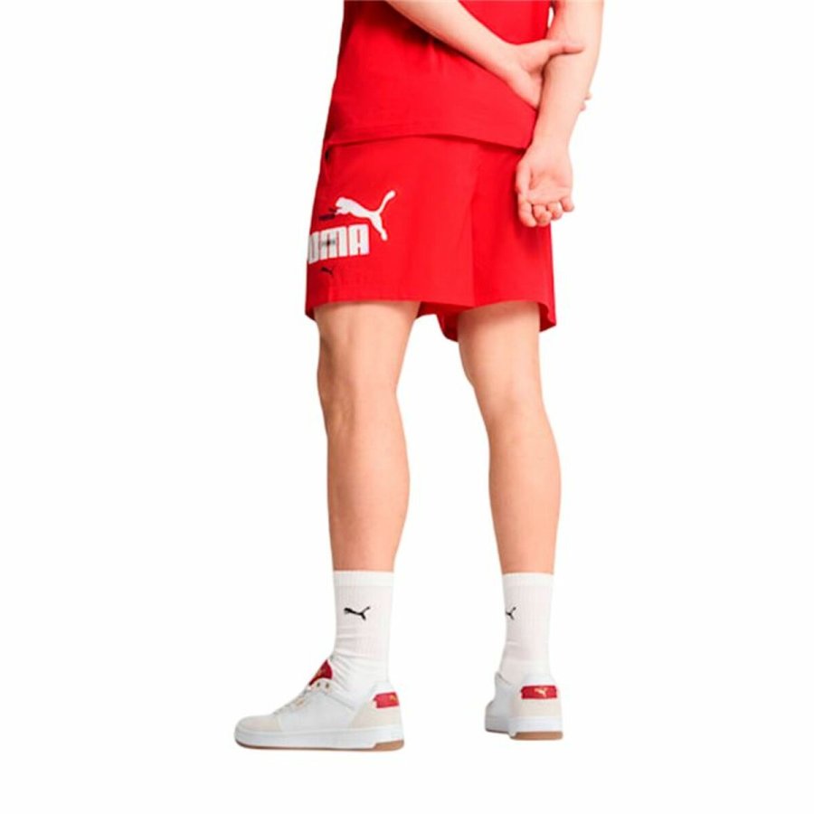 Bukser Puma Essentials Logo Lab Wo R�d #4