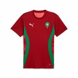 Kortrmet fodboldtrje til mnd Puma Marruecos Prematch Ss Rd #1