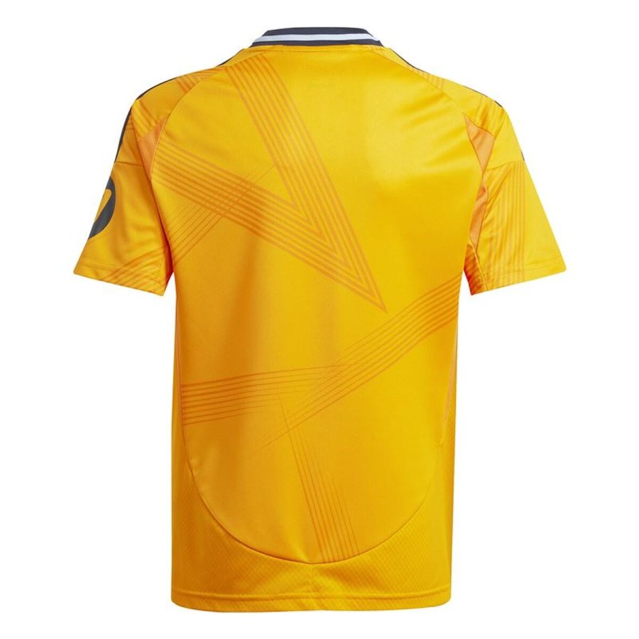 Kort�rmet fodboldtr�je til b�rn Adidas Real A Jsy Orange #2