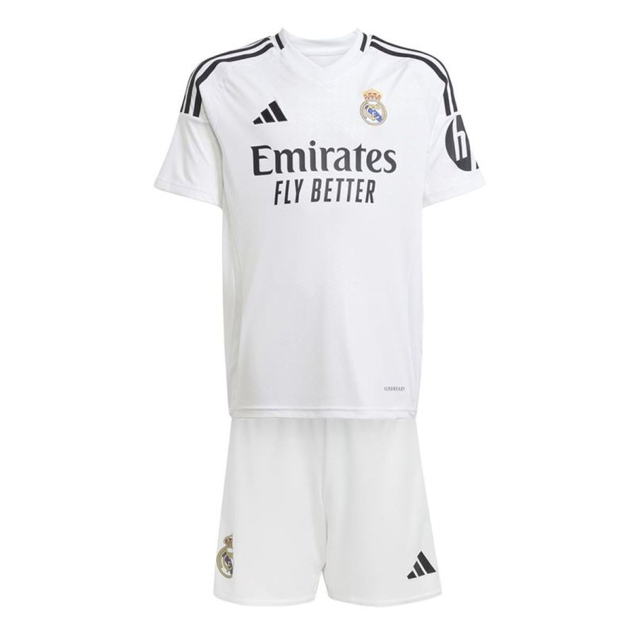 Fodboldudstyr-s�t til b�rn Adidas Real Madrid 24/25 Home Multifarvet #3
