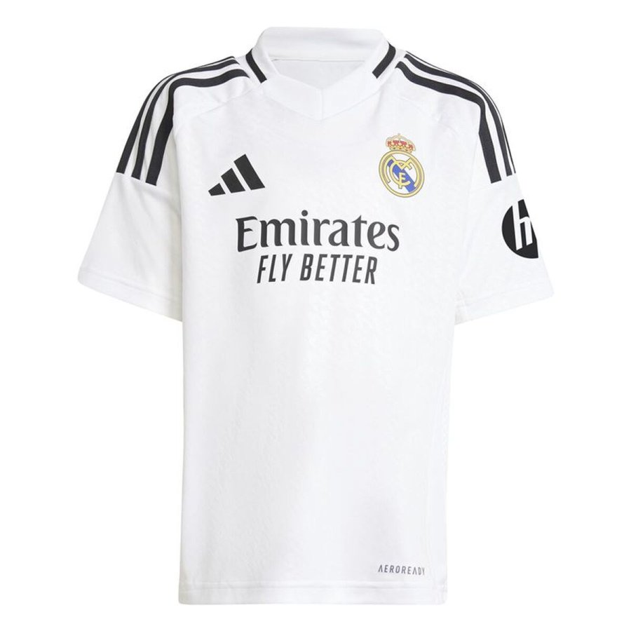 Fodboldudstyr-s�t til b�rn Adidas Real Madrid 24/25 Home Hvid #3
