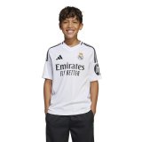 Kort�rmet fodboldtr�je til b�rn Adidas Real H Jsy Hvid #3